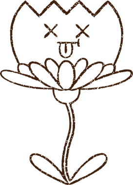 Ölü Çiçek Kömürü Bir insan tarafından çizilmiş