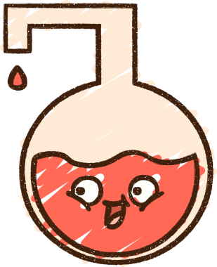 Bir insan tarafından çizilen köpüren Kimyasal Tebeşir Çizimi