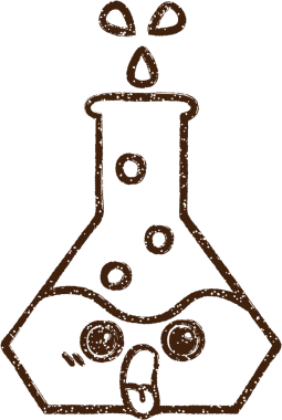 Bir insan tarafından çizilen iksir Kömür Çizimi