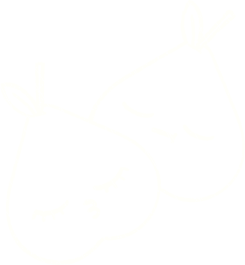 Bir insan tarafından çizilen Armut Tebeşiri