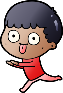 Bir insan tarafından çizilmiş çizgi film adamı.