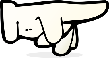 Bir insan tarafından çizilmiş bir çizgi film.