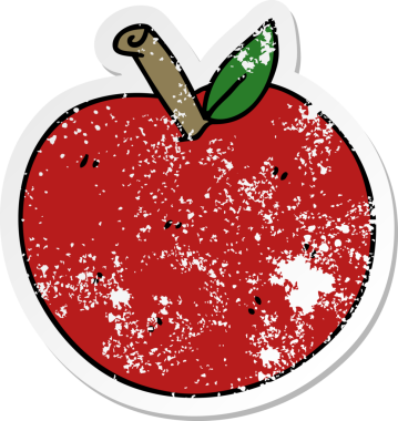 Bir insan tarafından çizilmiş, garip bir el çiziminin sıkıntılı çıkartması.