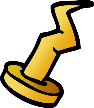 Bir insan tarafından çizilmiş karalama tırnağı.