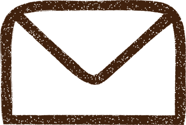 Bir insan tarafından çizilmiş Posta Sembolü Kömür Çizimi