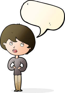 Çizgi filmdeki kadın 