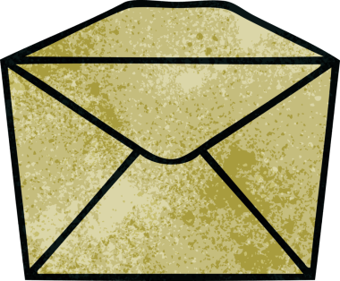 Bir insan tarafından çizilmiş tuhaf bir karikatür paketi.