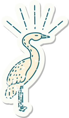 Bir insan tarafından çizilmiş eski bir dövme stili.