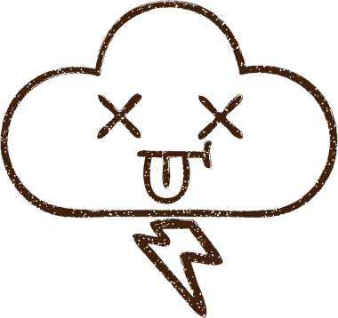 Fırtına Bulutu Kömürü Bir insan tarafından çizilmiş