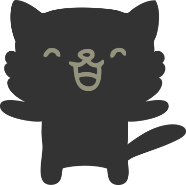 Bir insan tarafından çizilmiş küçük bir kedi