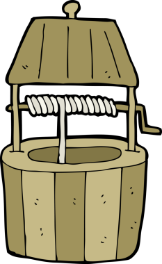 Bir insan tarafından çizilmiş bir çizgi film.