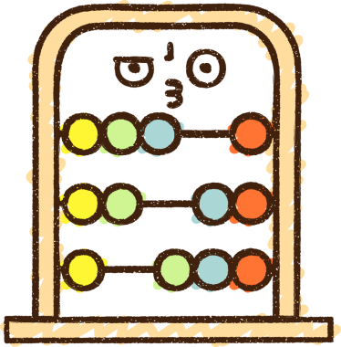 Bir insan tarafından çizilen Abaküs Tebeşiri