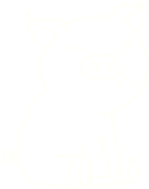 Bir insan tarafından çizilen Domuz Tebeşiri