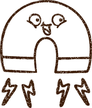 Bir insan tarafından çizilmiş mıknatıs kömürü