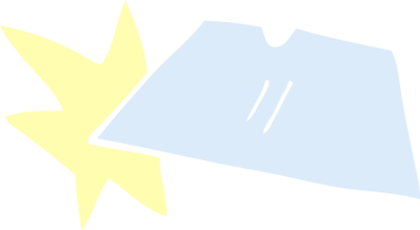 Bir insan tarafından çizilmiş parlak jiletler.