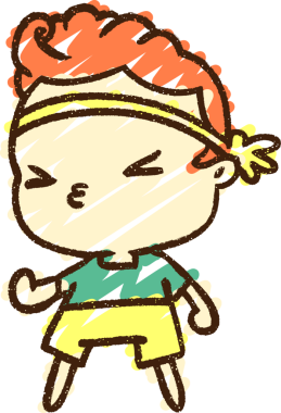 Bir insan tarafından çizilen Salon Adamı Tebeşiri