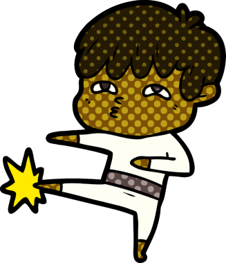 Bir insan tarafından çizilmiş garip bir adam.