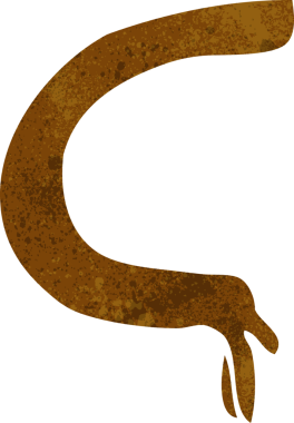 Bir insan tarafından çizilmiş çizgi film kolu