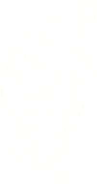 Bir insan tarafından çizilen Noel Kadın Tebeşiri