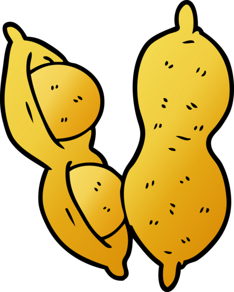 Bir insan tarafından çizilmiş yerfıstığı.