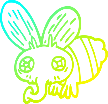 Bir insan tarafından çizilmiş bir karikatür çizimi.