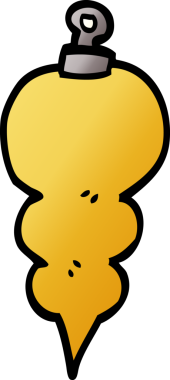 bir insan tarafından çizilmiş bir karalama xmas dekorasyonu