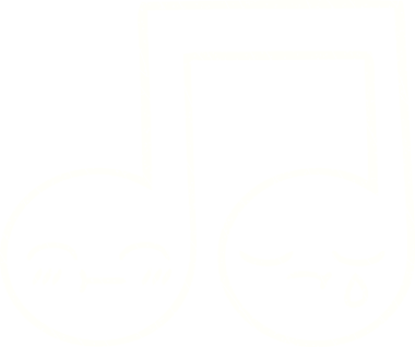 Bir insan tarafından çizilen Müzik Notu Tebeşiri