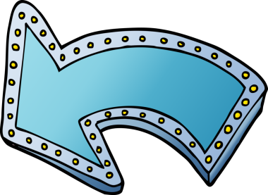 Çizgi film karalaması bir insan tarafından çizilmiş oku aydınlatıyor.