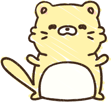 Bir insan tarafından çizilmiş şirin kedi tebeşiri.