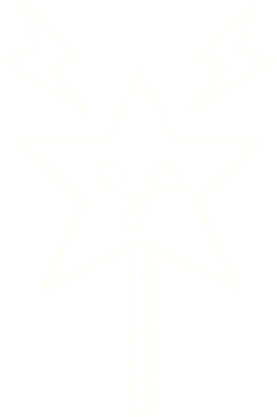 Bir insan tarafından çizilen sihirli değnek tebeşiri