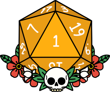 Retro Dövme Tarzı Doğal Zarlar Bir insan tarafından çizilmiş çiçek elementleri ile yuvarlanır