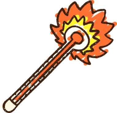 Bir insan tarafından çizilen termometre tebeşiri