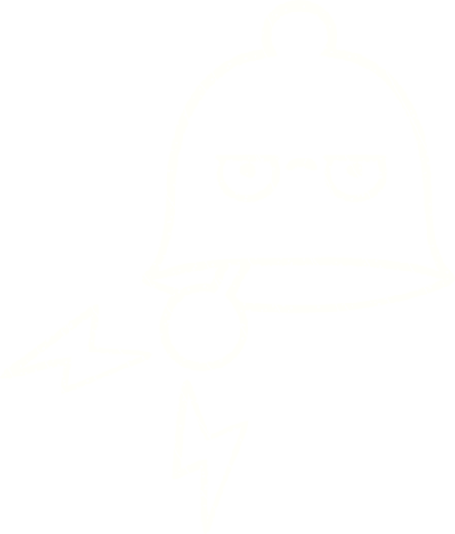 Bir insan tarafından çizilmiş çan tebeşiri