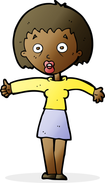 Bir insan tarafından çizilen karikatür hayrete düşürüyor.