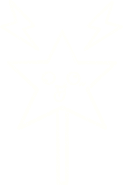 Bir insan tarafından çizilen sihirli değnek tebeşiri