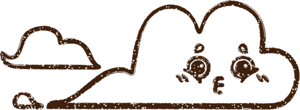 Bir insan tarafından çizilmiş bulut kömürü çizimi