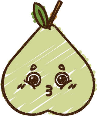 Bir insan tarafından çizilen Armut Tebeşiri