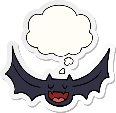 Düşünce baloncuklu karikatür sopası bir insan tarafından çizilmiş.