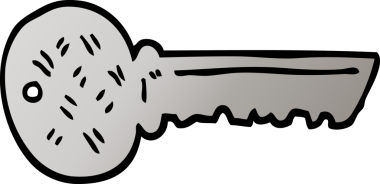 bir insan tarafından çizilmiş vektör gradyan çizim anahtarı