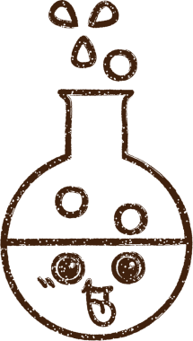 Bilim Deneyi Kömür Çizimi Bir insan tarafından çizildi