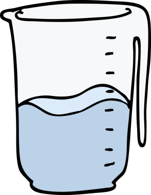 Bir insan tarafından çizilmiş karalama sürahisi.