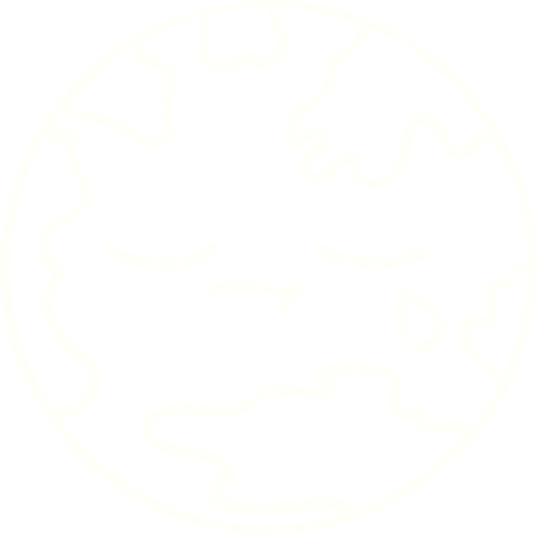 Bir insan tarafından çizilen Dünya Tebeşiri