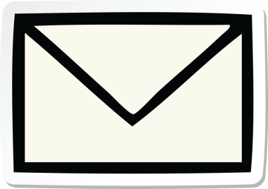 Bir insan tarafından çizilmiş şirin bir karikatür kağıdının etiketi.