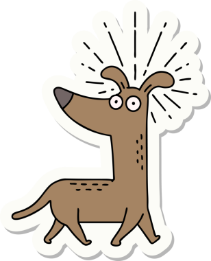 Bir insan tarafından çizilmiş bir dövme stili.