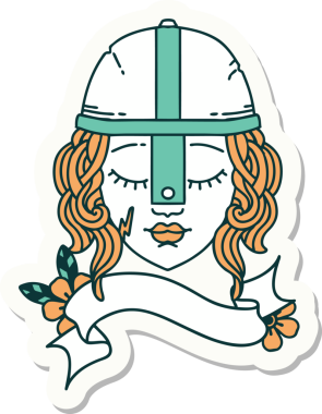 Bir insan tarafından çizilmiş insan dövüşçüsünün çıkartması.