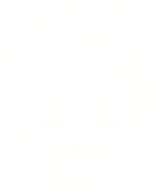 Bir insan tarafından çizilen Noel Çocuğu Tebeşiri