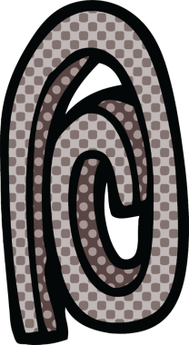 bir insan tarafından çizilmiş çizgi roman tarzı kağıt ataç