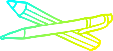 Bir insan tarafından çizilmiş bir karikatür kalemi çizimi