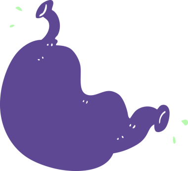 bir insan tarafından çizilmiş karalama organı