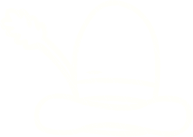 Çiftçi Şapka Tebeşiri Bir insan tarafından çizilmiş